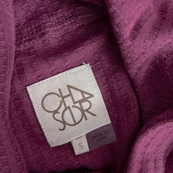 Chaser lightweight waffle knit hoodie Sz S - Picture 6 of 6